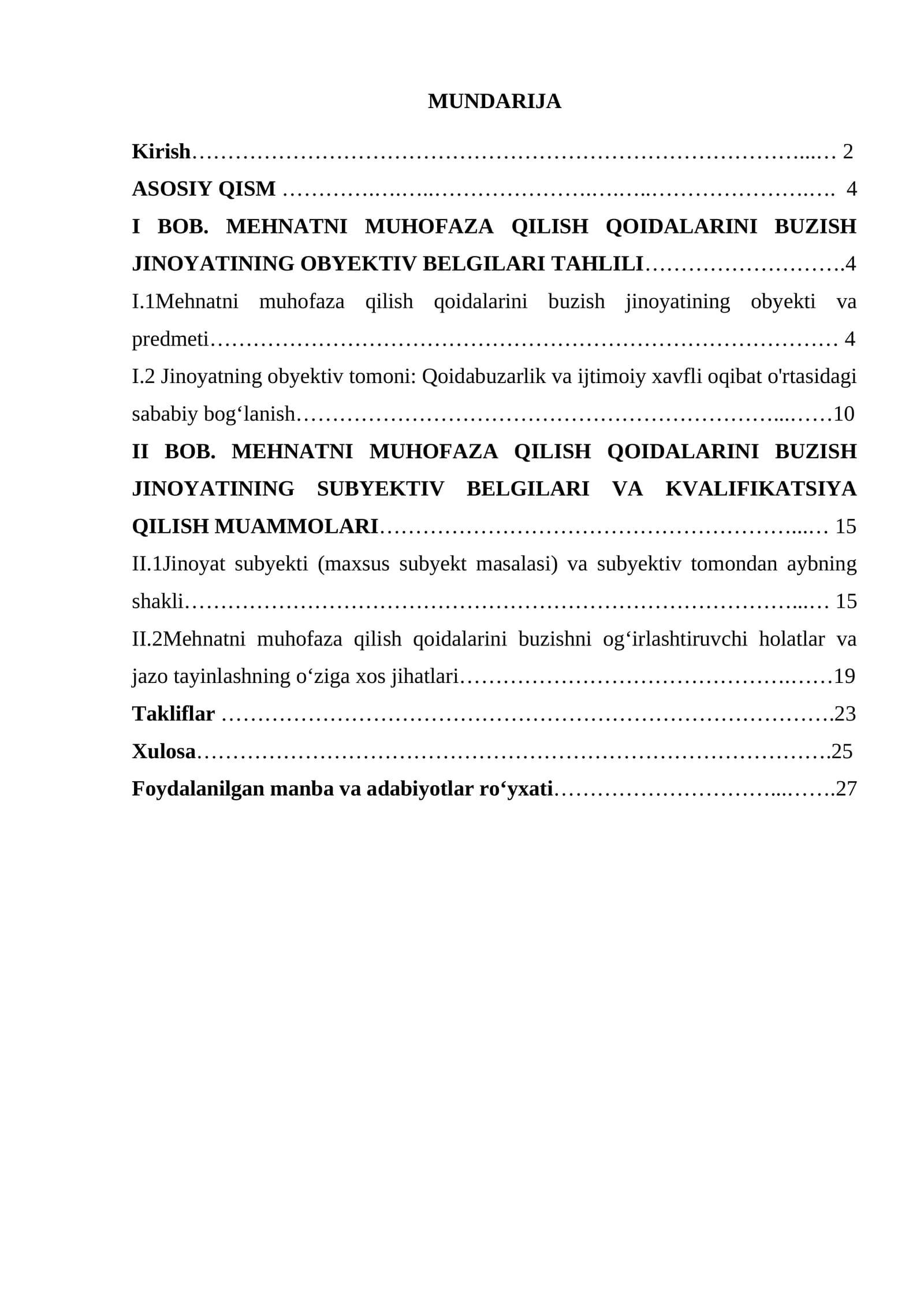 Mehnatni muhofaza qilish qoidalarini buzish 26