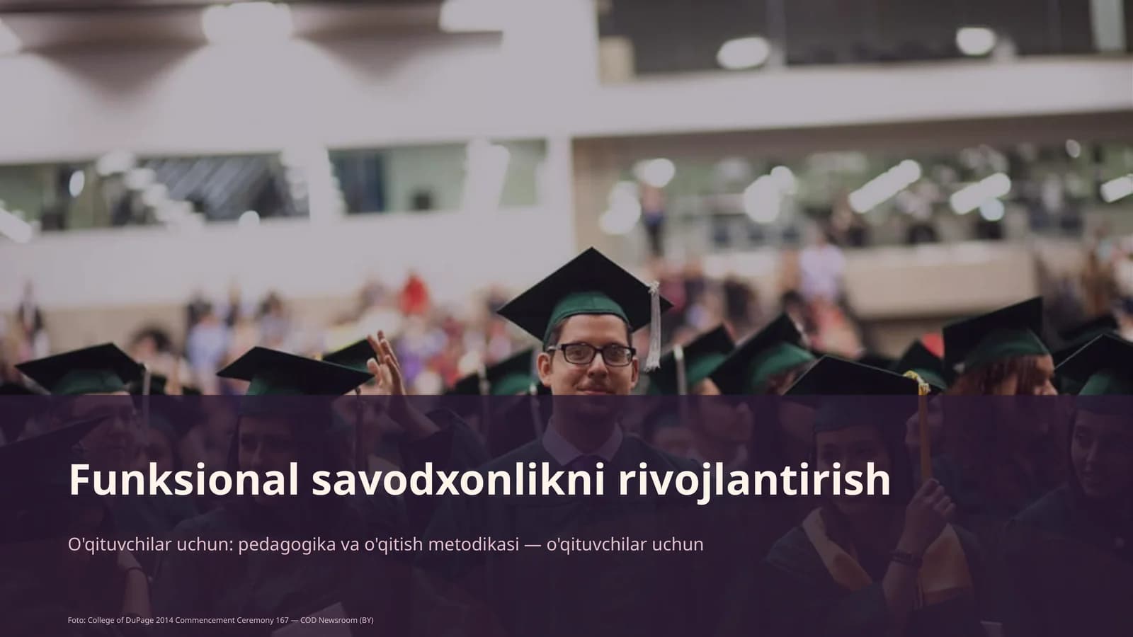 Savodxonlikni rivojlantirish