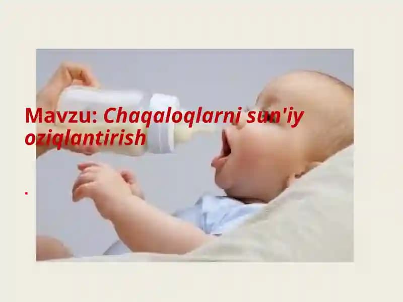 Sun'iy oziqlantirish