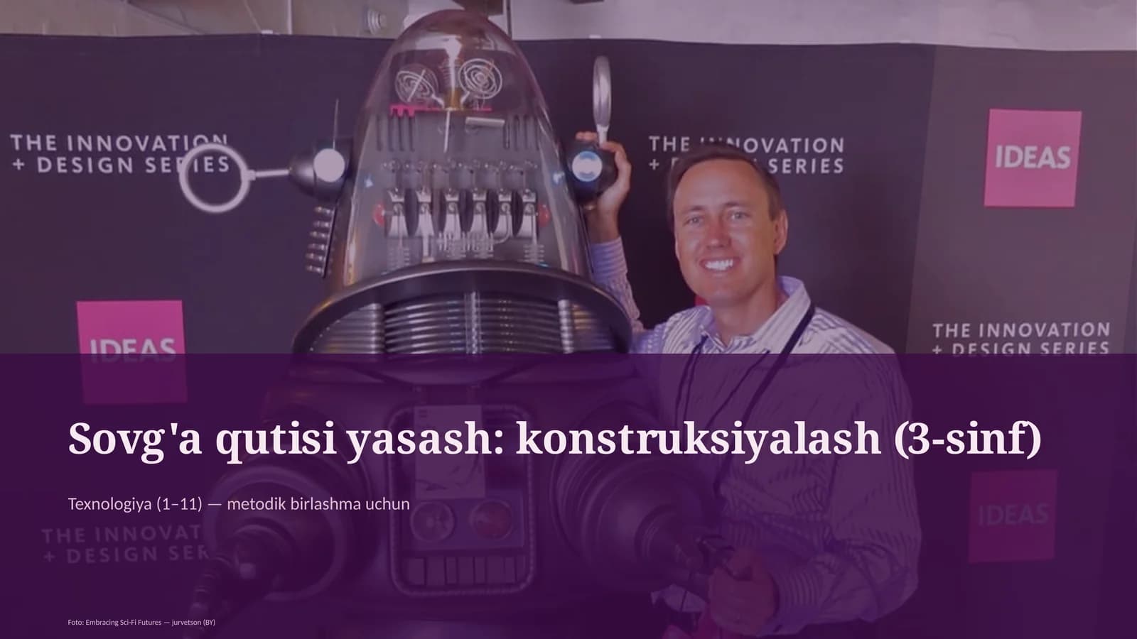 Sovg'a qutisi yasash: konstruksiyalash (3-sinf)
