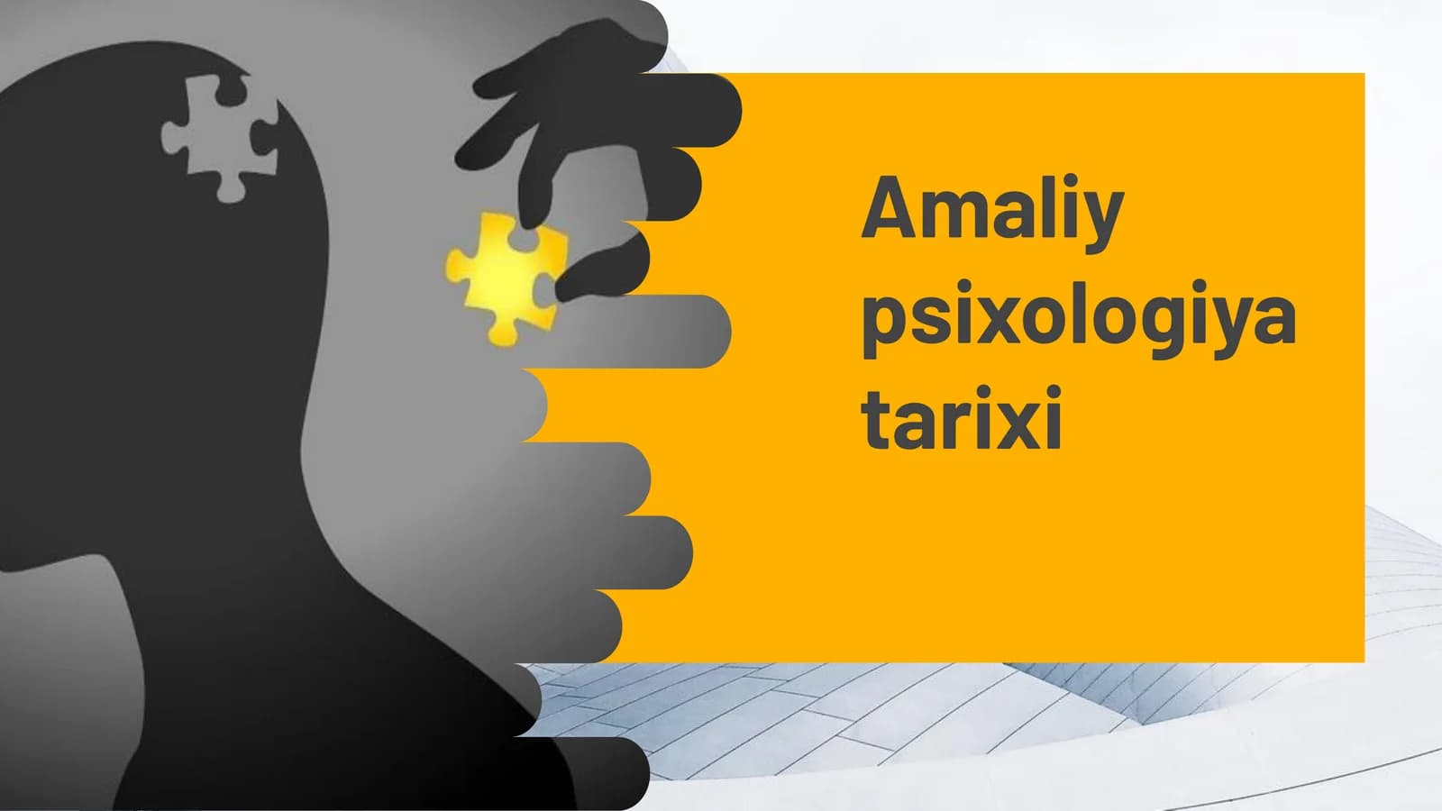 Amaliypsiixologiya tarixi
