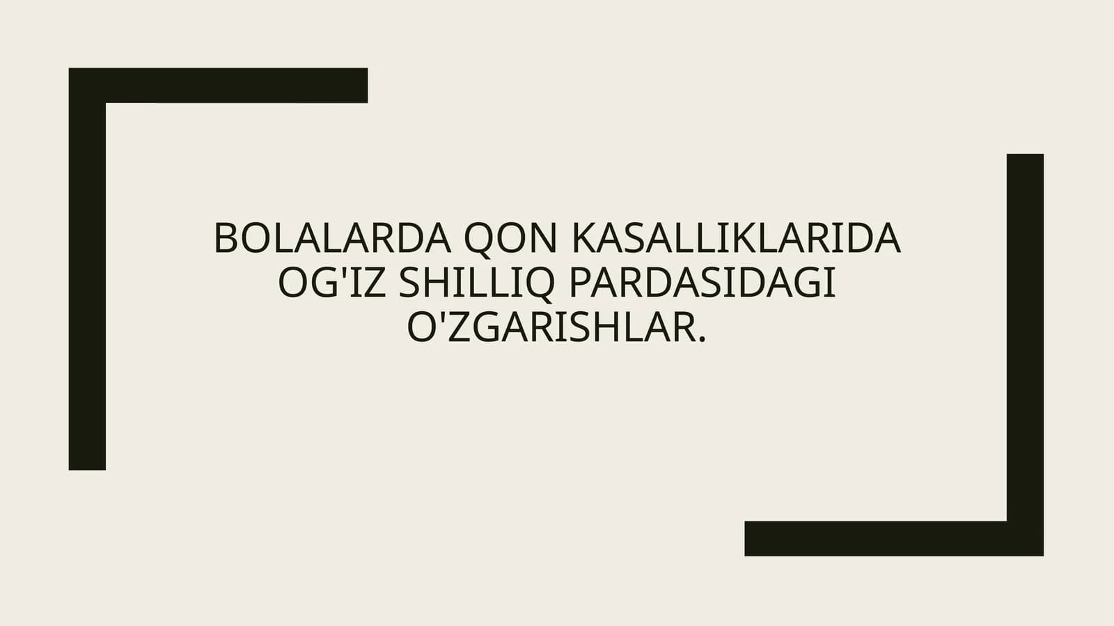 Qon kasalliklari