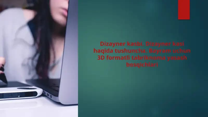 Dizayner kasbi