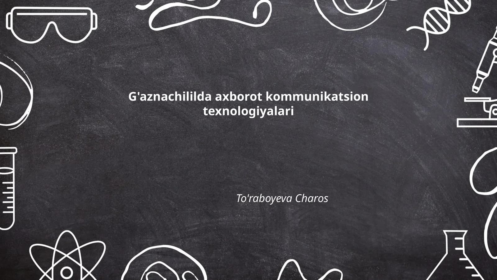 G'aznachilikda axborot tizimlarining roli