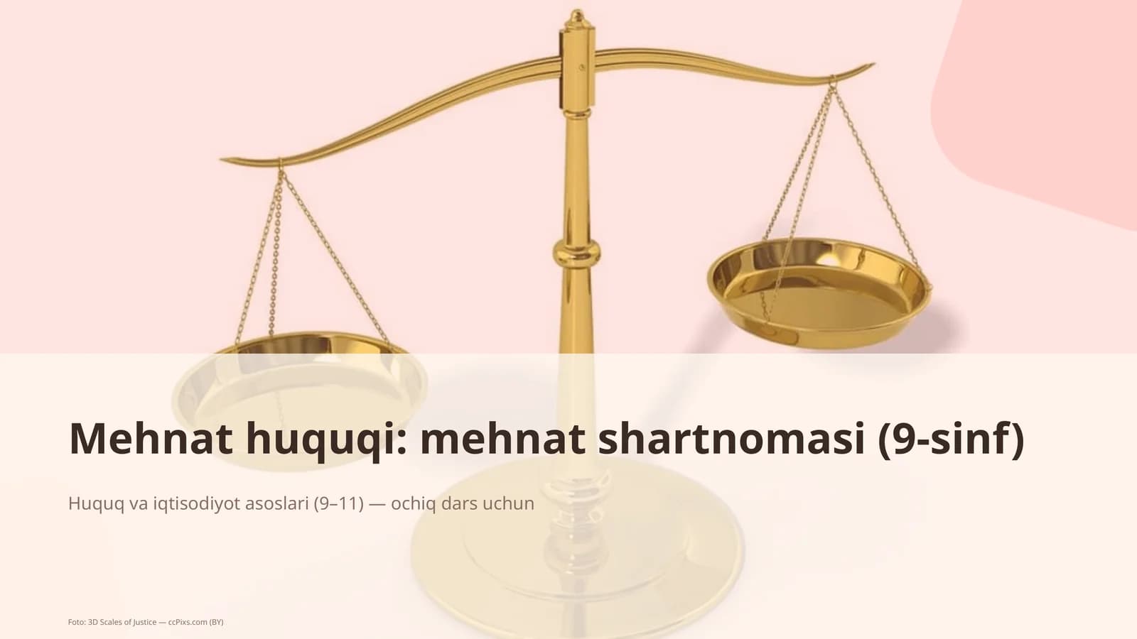 Huquq va iqtisodiyot asoslari (9-sinf)