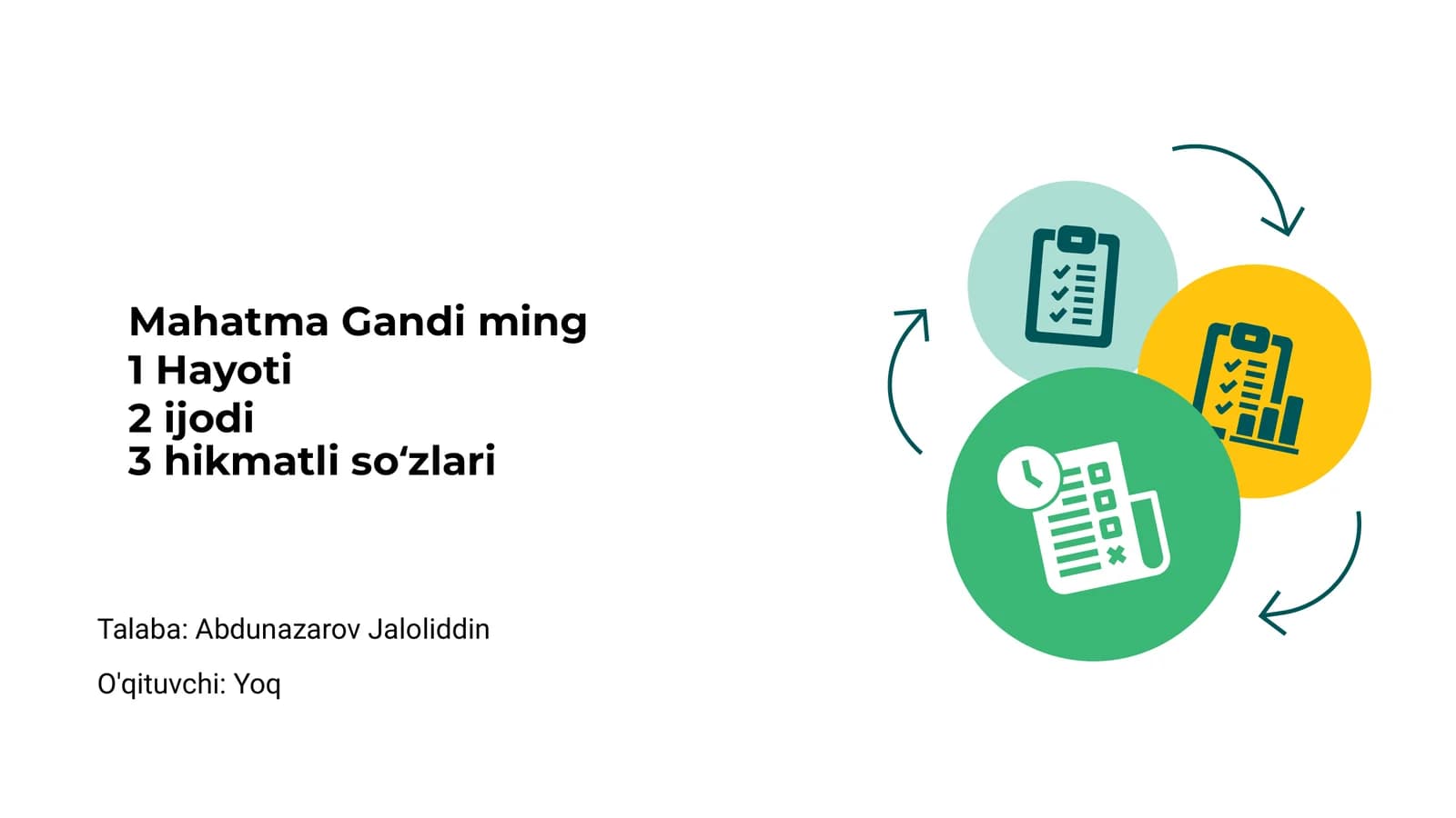 Mahatma Gandi