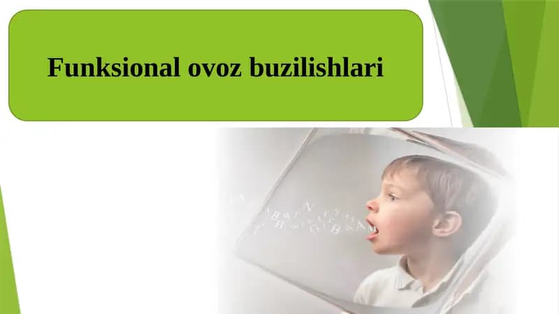 Funktsional ovozbuzilishlari