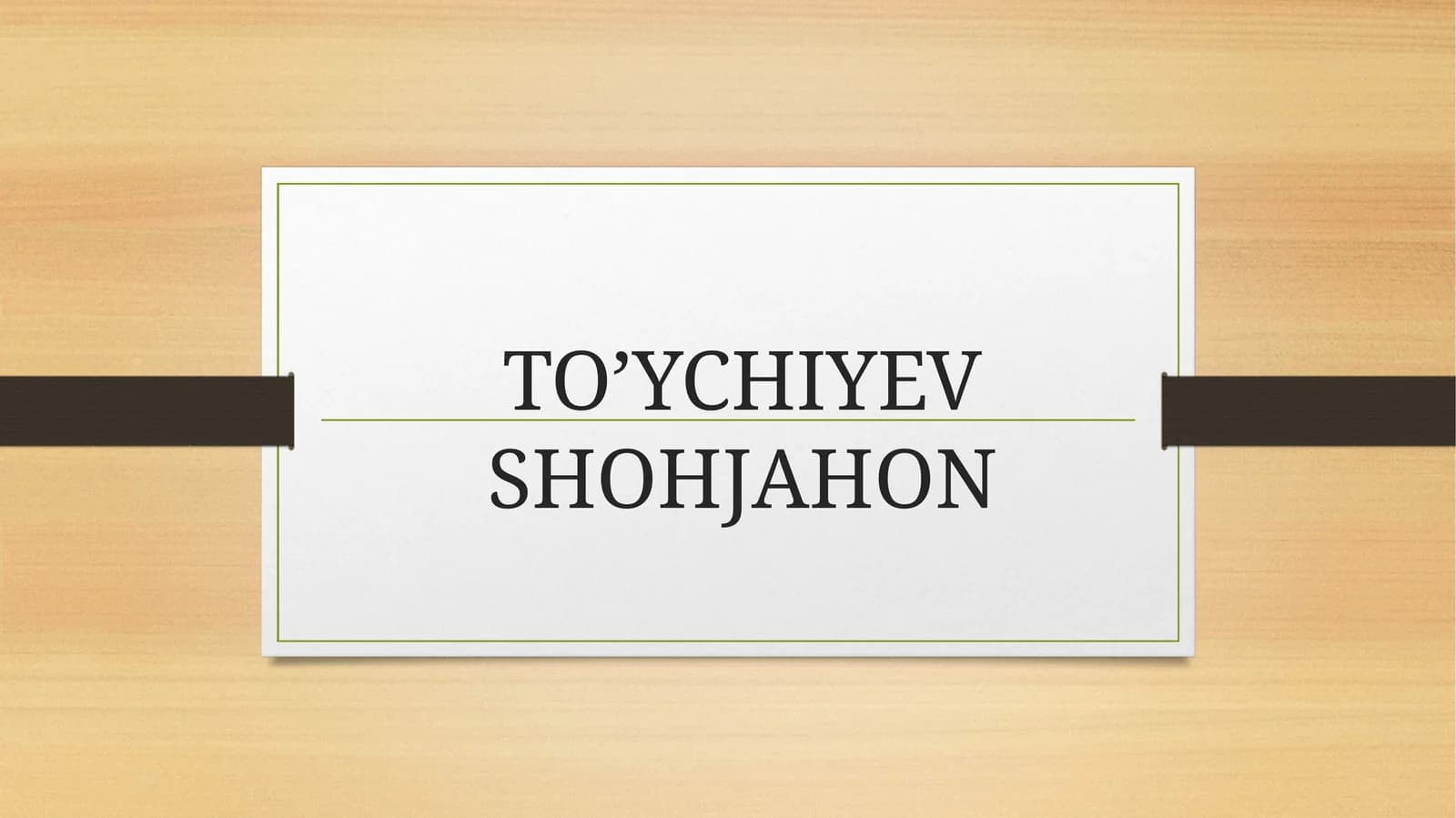 O’Z-O’ZINI BOSHQARISH KO’NIKMASINI RIVOJLANTIRISH YO’LLARI