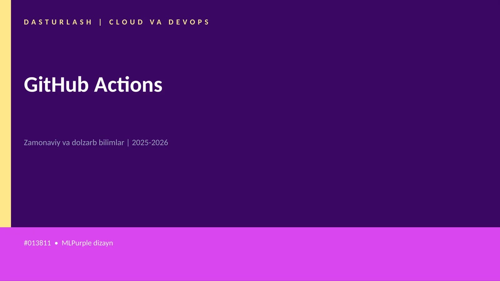 GitHub Actions