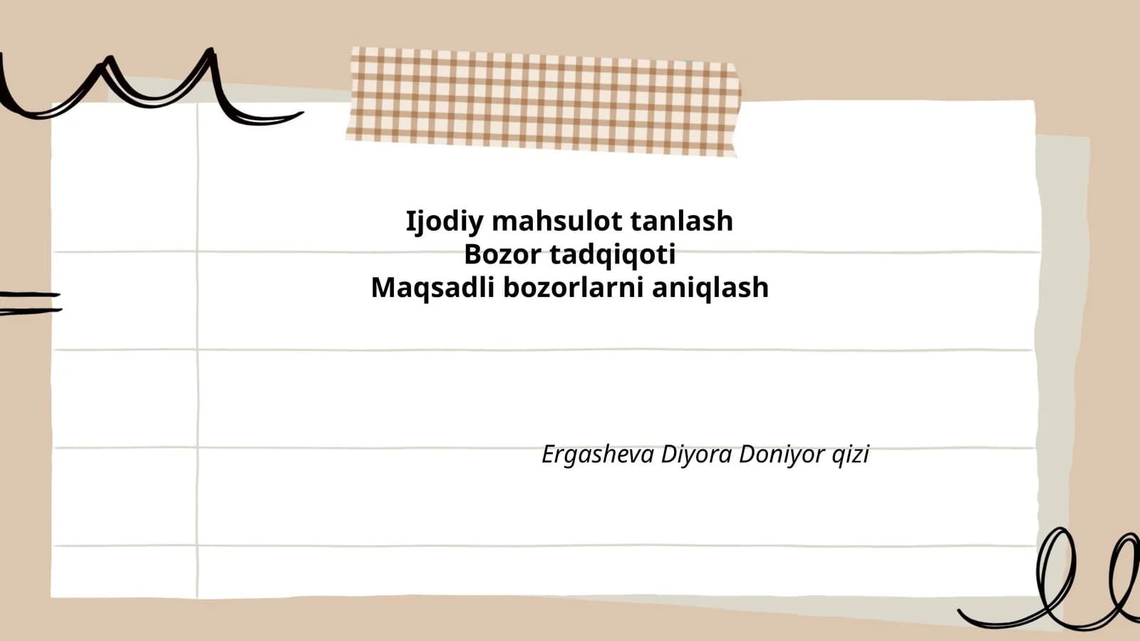 Ijodiy mahsulotlar bozori