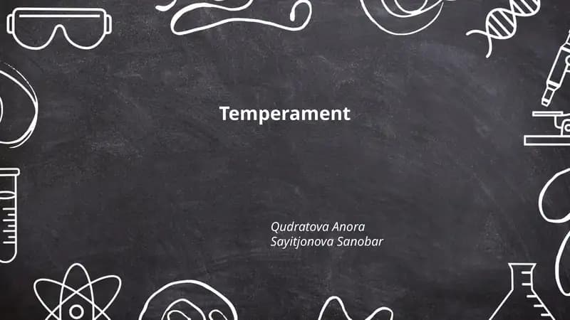 Temperament