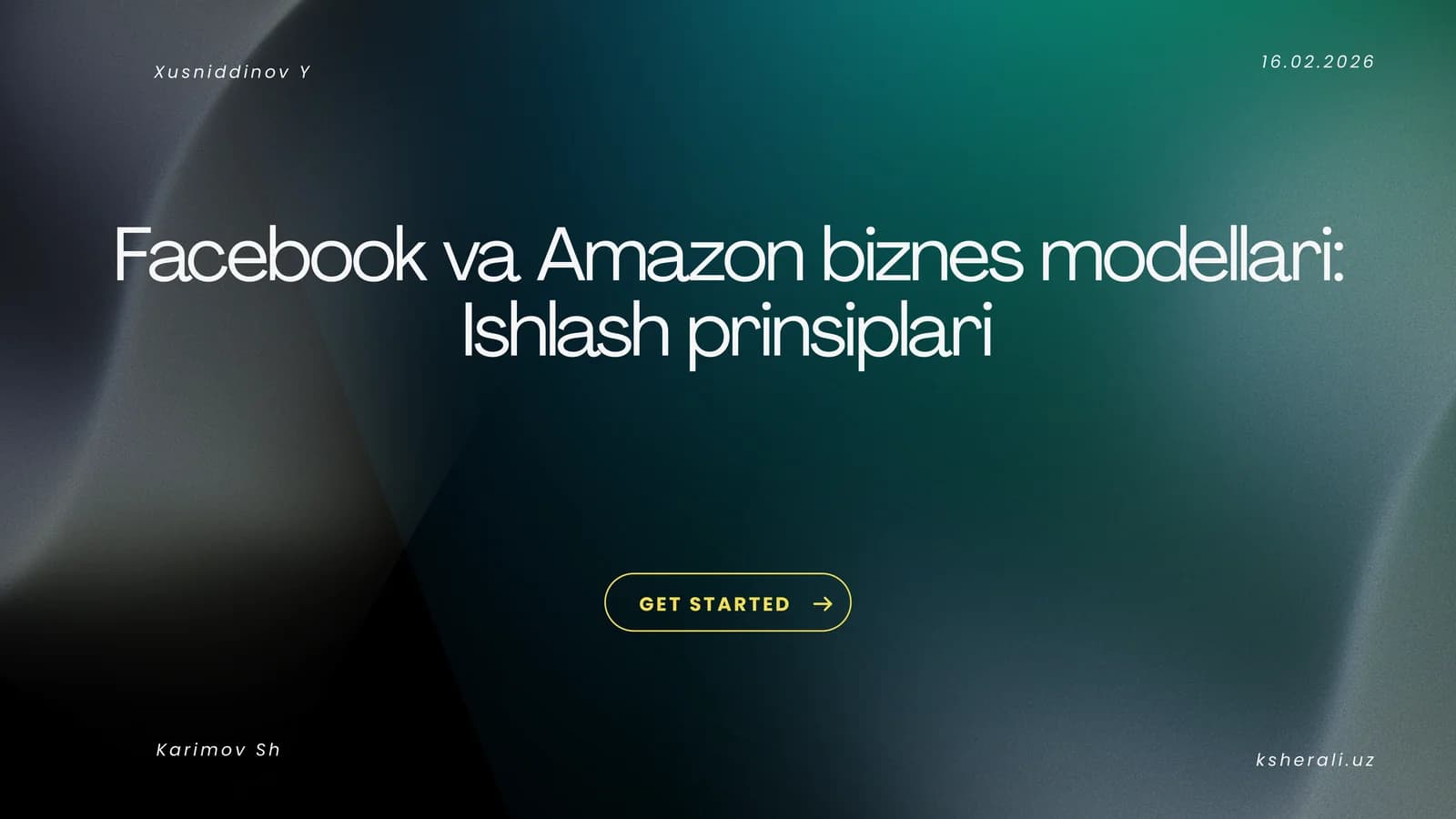 Facebook va Amazon biznes modellari: Ishlash prinsiplari