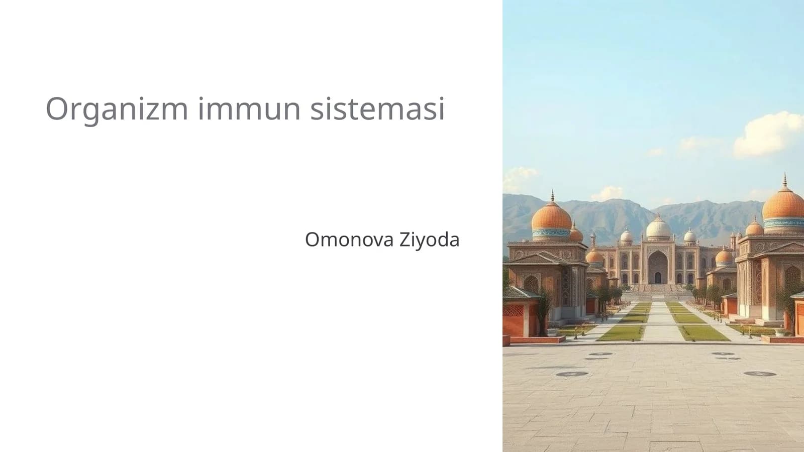Organizm immun sistemasi