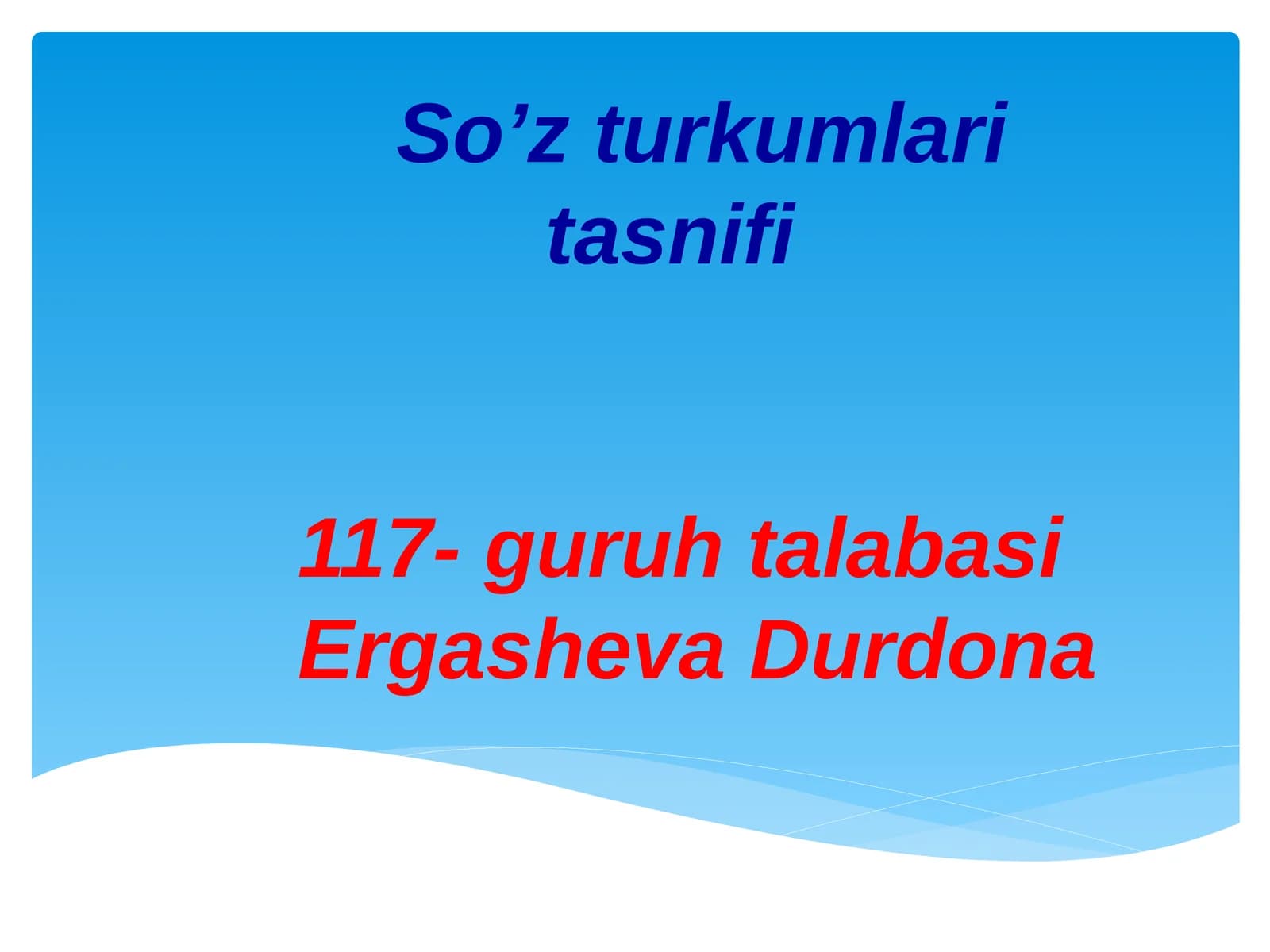 So’zturkumlaritasnifi