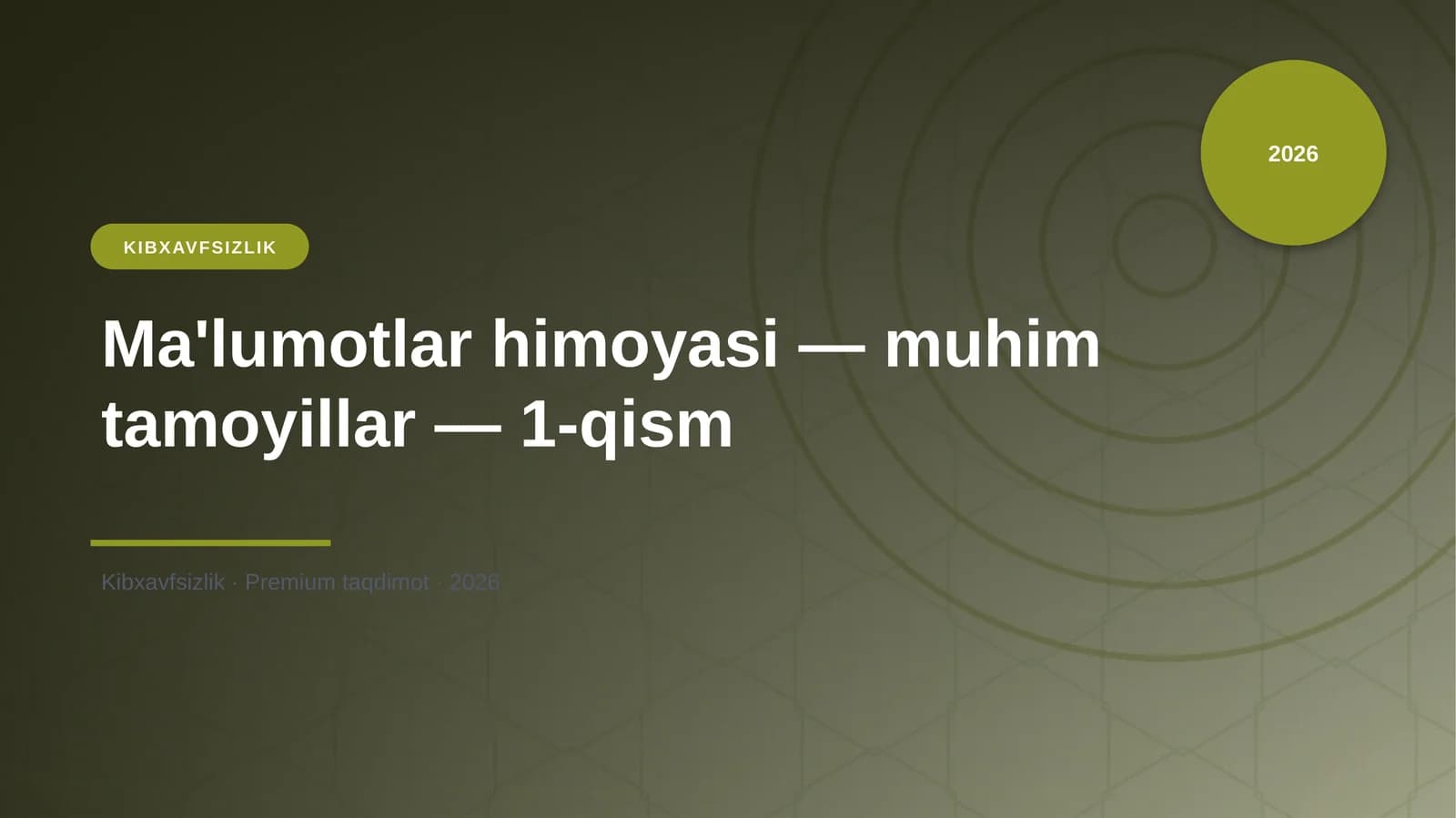 KIBXAVFSIZLIK