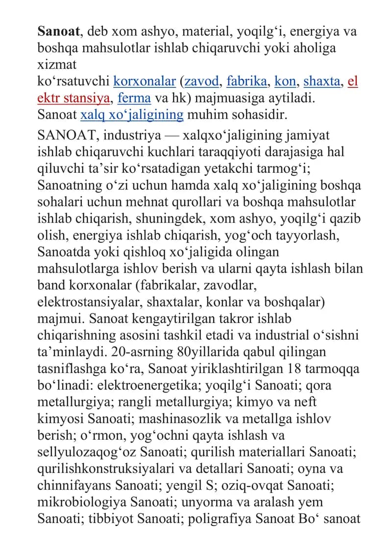 Sanoat