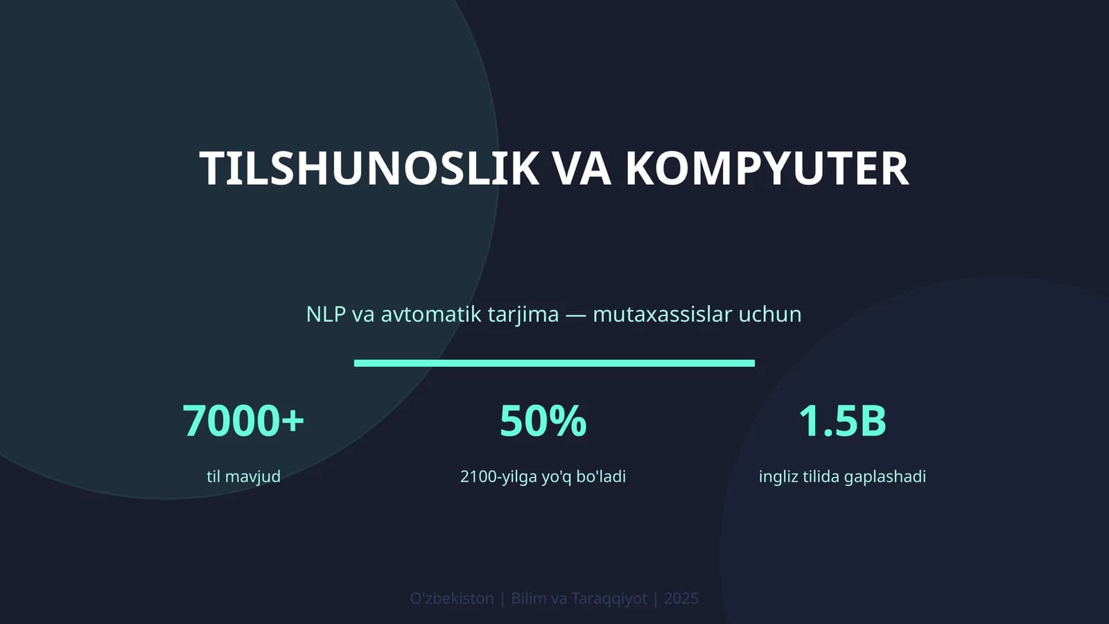 Tilshunoslik va Kompyuter