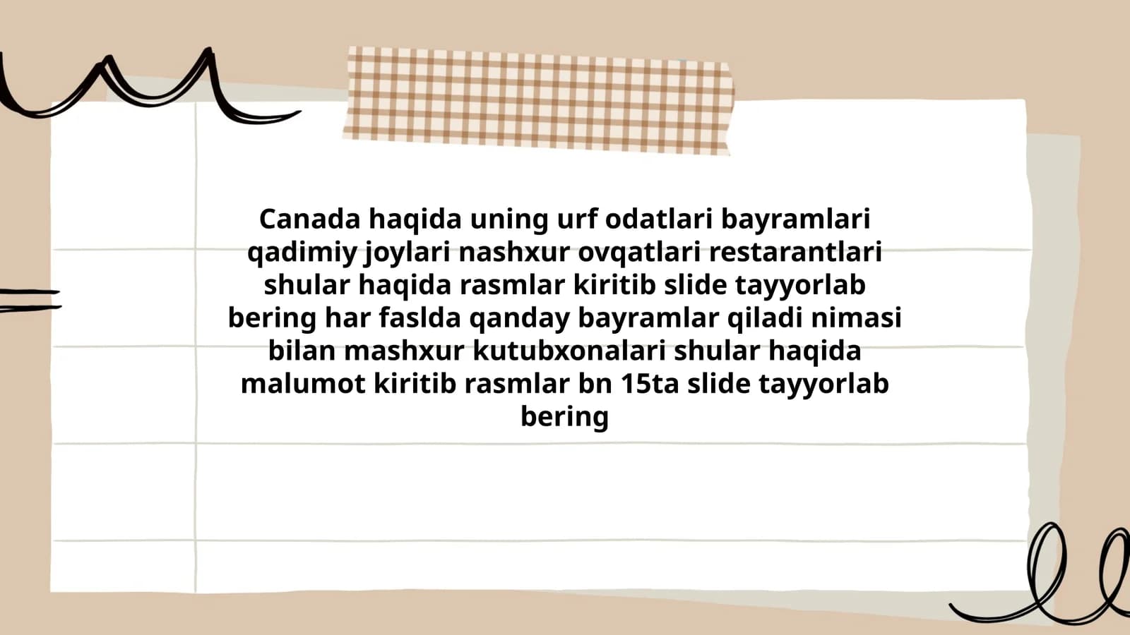 Canada bayramlari va bayramlari