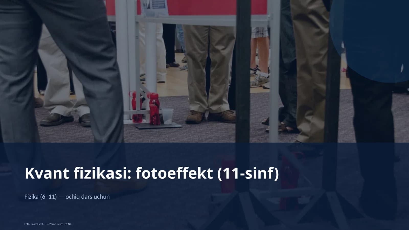 Kvant fizikasi: fotoeffekt (11-sinf)
