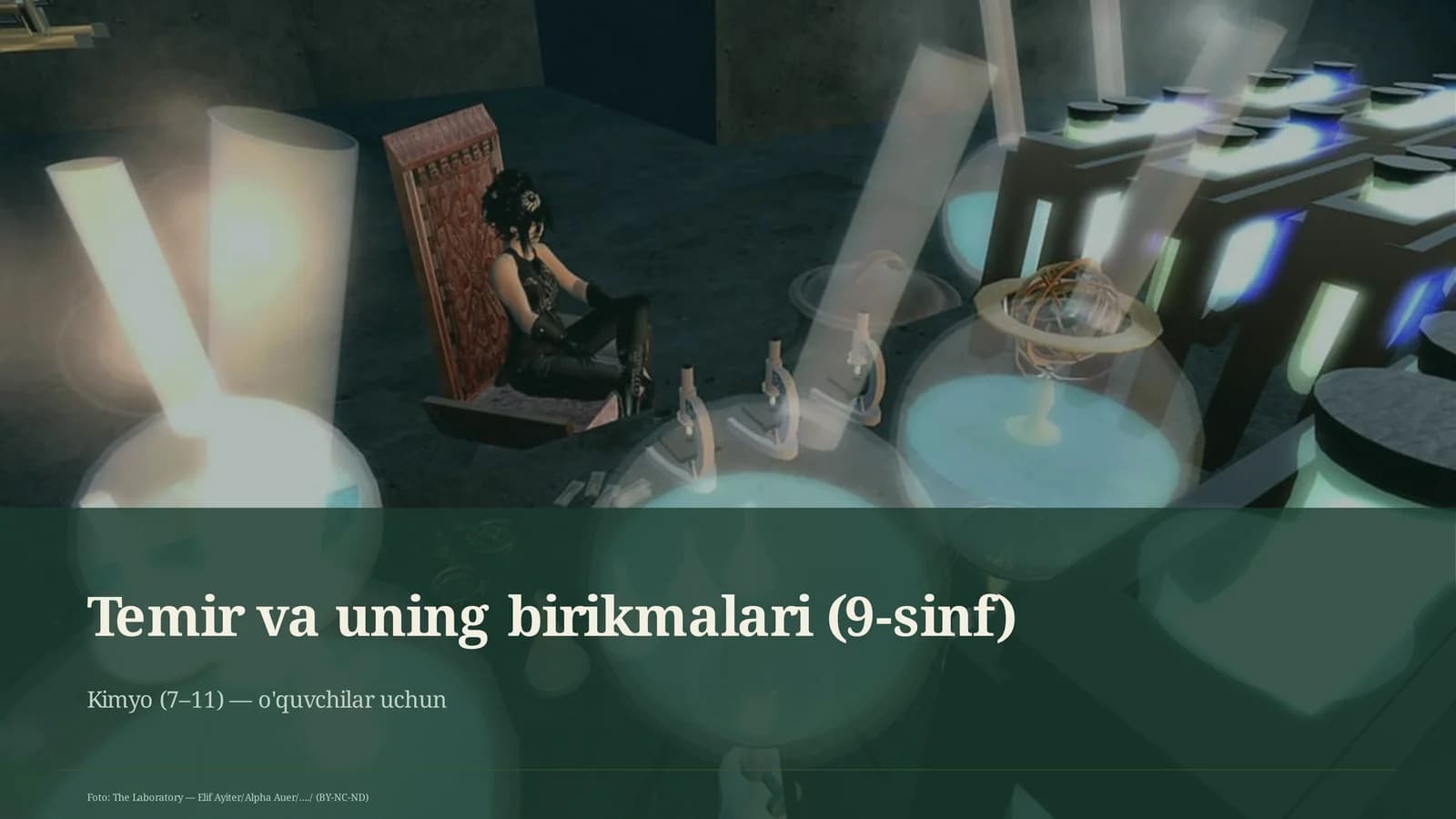 Temir va uning birikmalari (9-sinf)