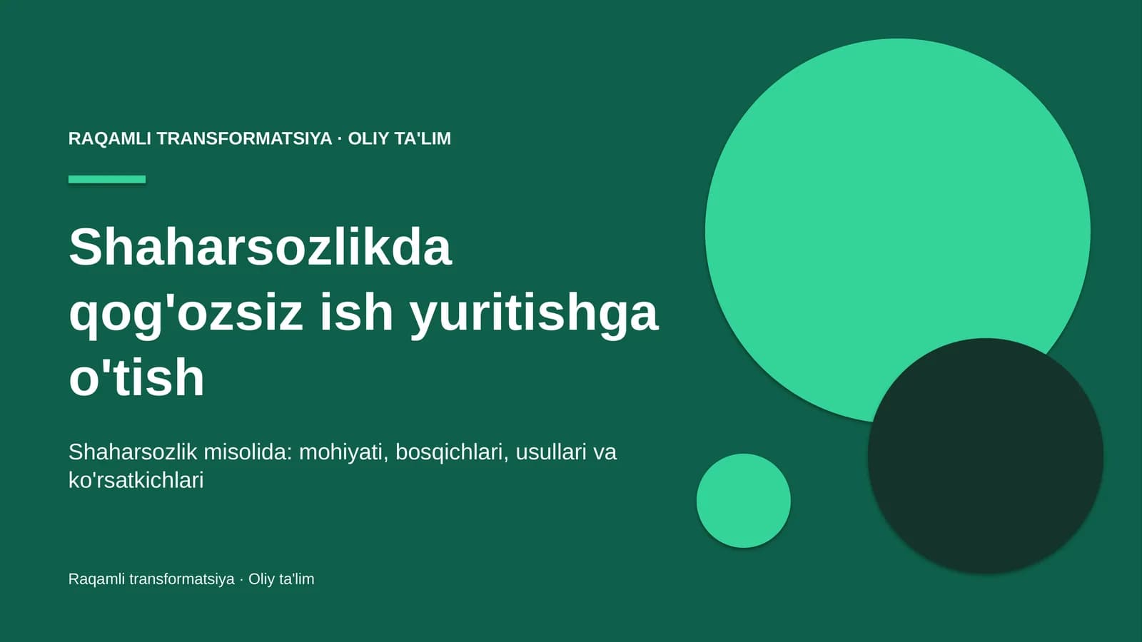 shaharsozlikda qog'ozsiz ish yuritishga o'tish 6951