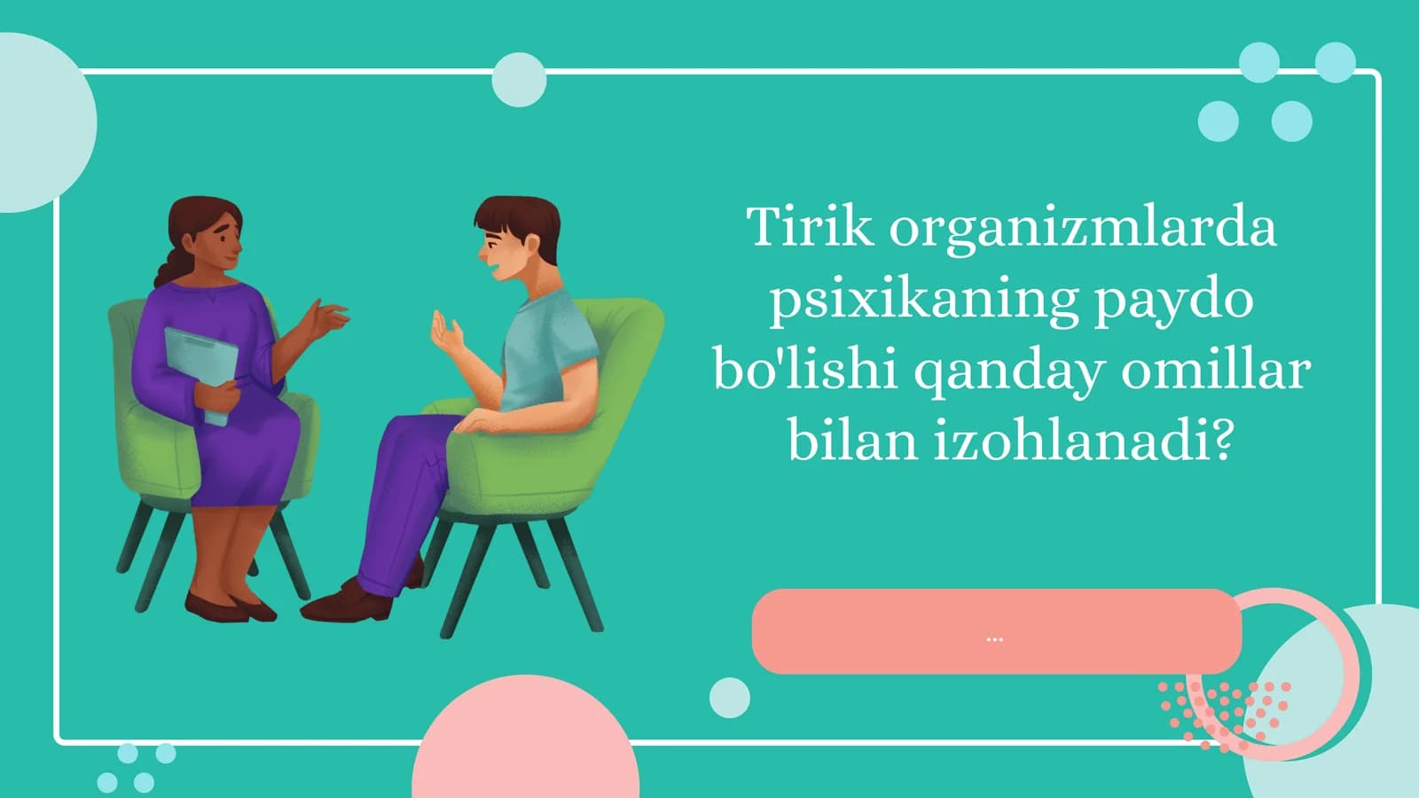Psixikaning paydo bo‘lishida neyroanatomik asoslar