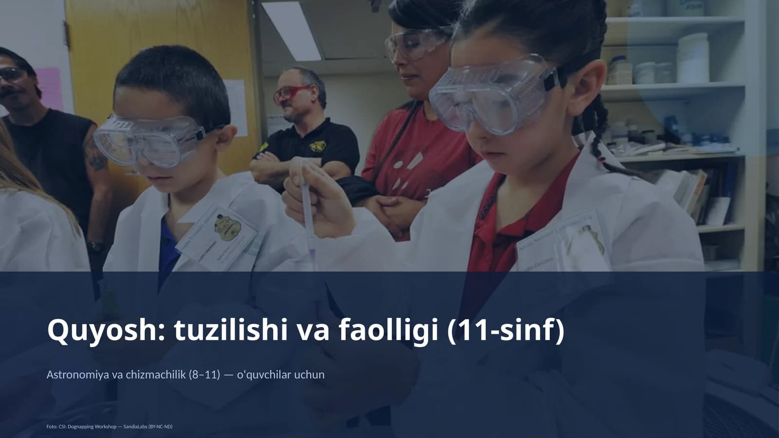 Quyosh: tuzilishi va faolligi (11-sinf)