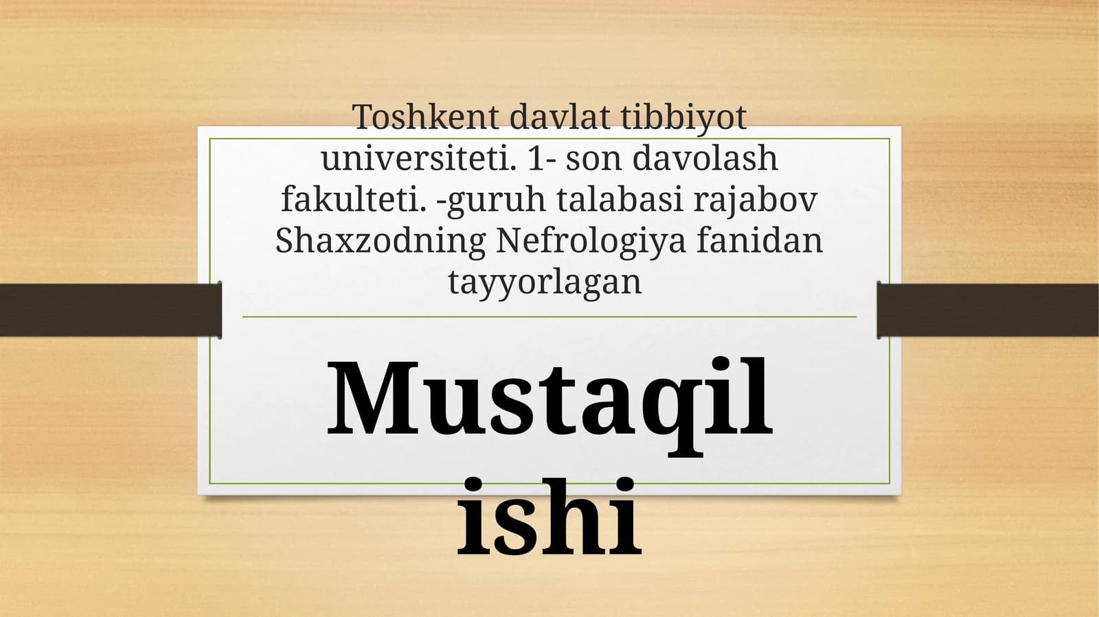 Tizimli vaskulitlar(tugunchali periartrit, nospetsefik aortoartrit, Vegener granulematozi)da buyraklarning zararlanishi xususiyatlari