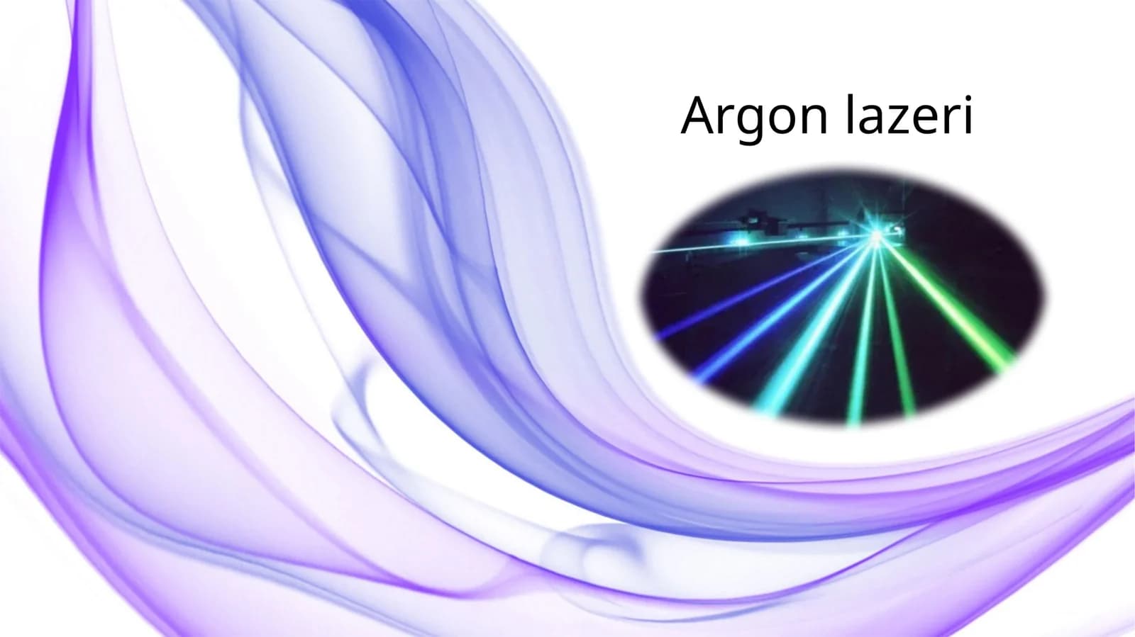 Argon lazeri