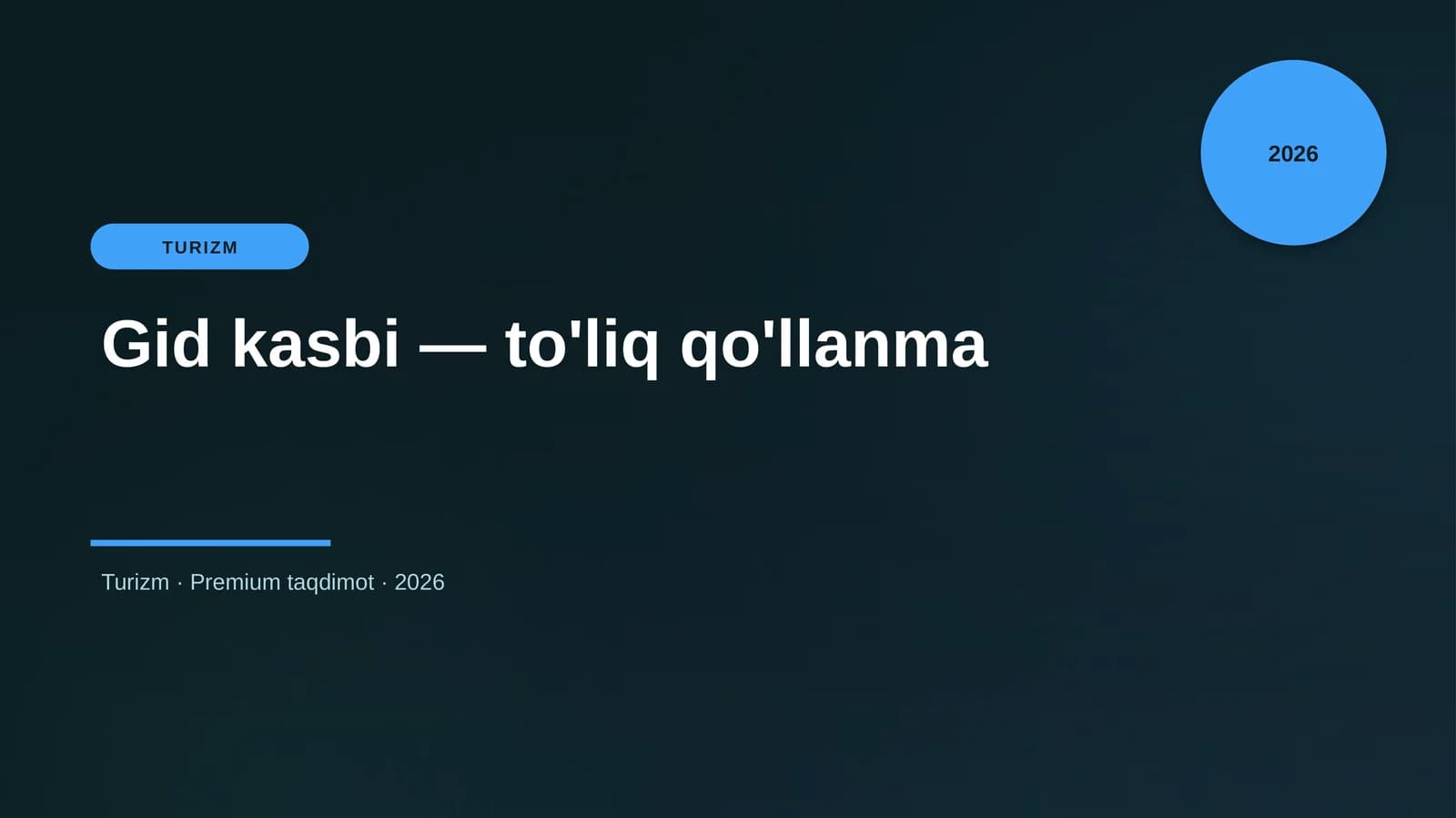 Gid kasbi — to'liq qo'llanma