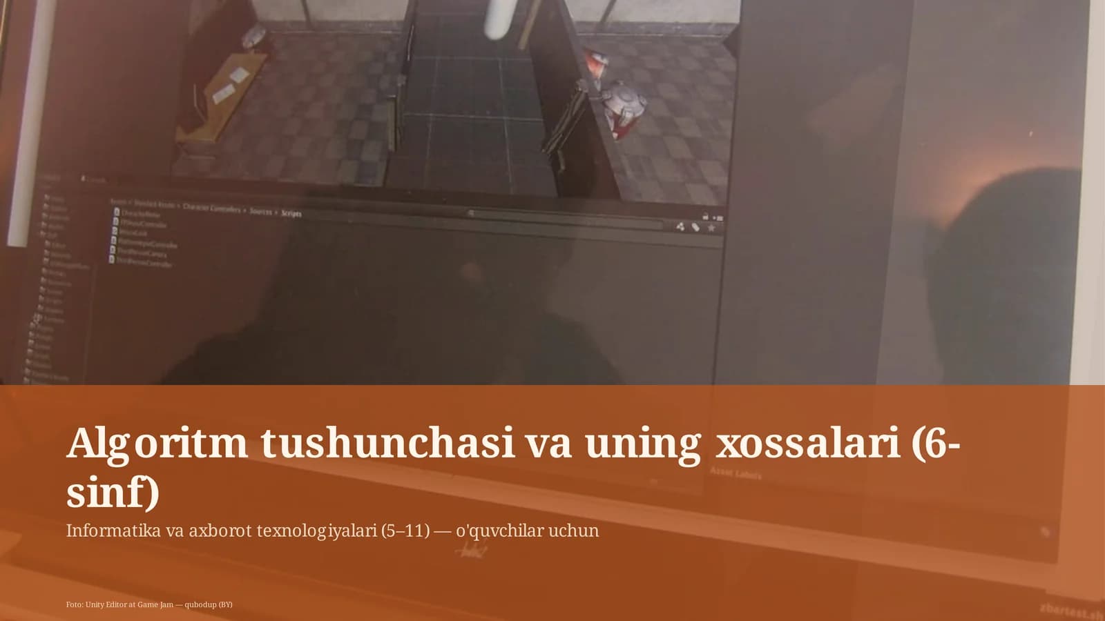 Algoritm tushunchasi va uning xossalari (6-sinf)