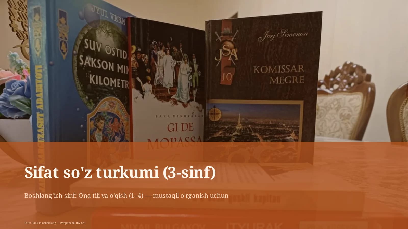Sifat so'z turkumi (3-sinf)