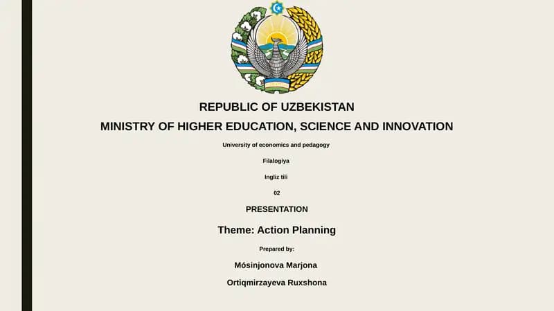 Action Planning