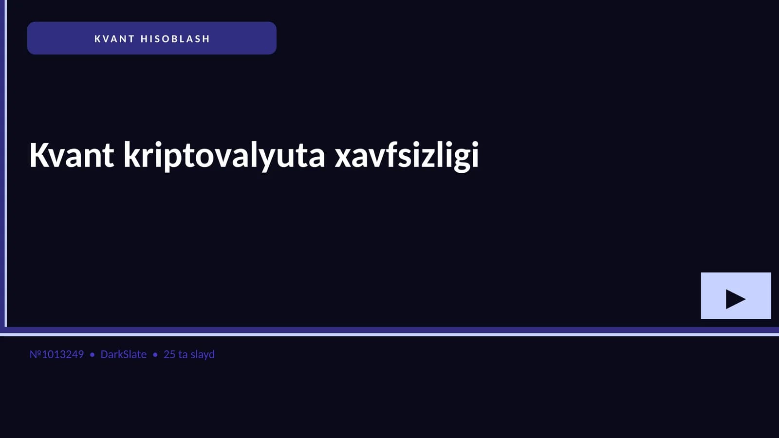 Kvant hisoblash