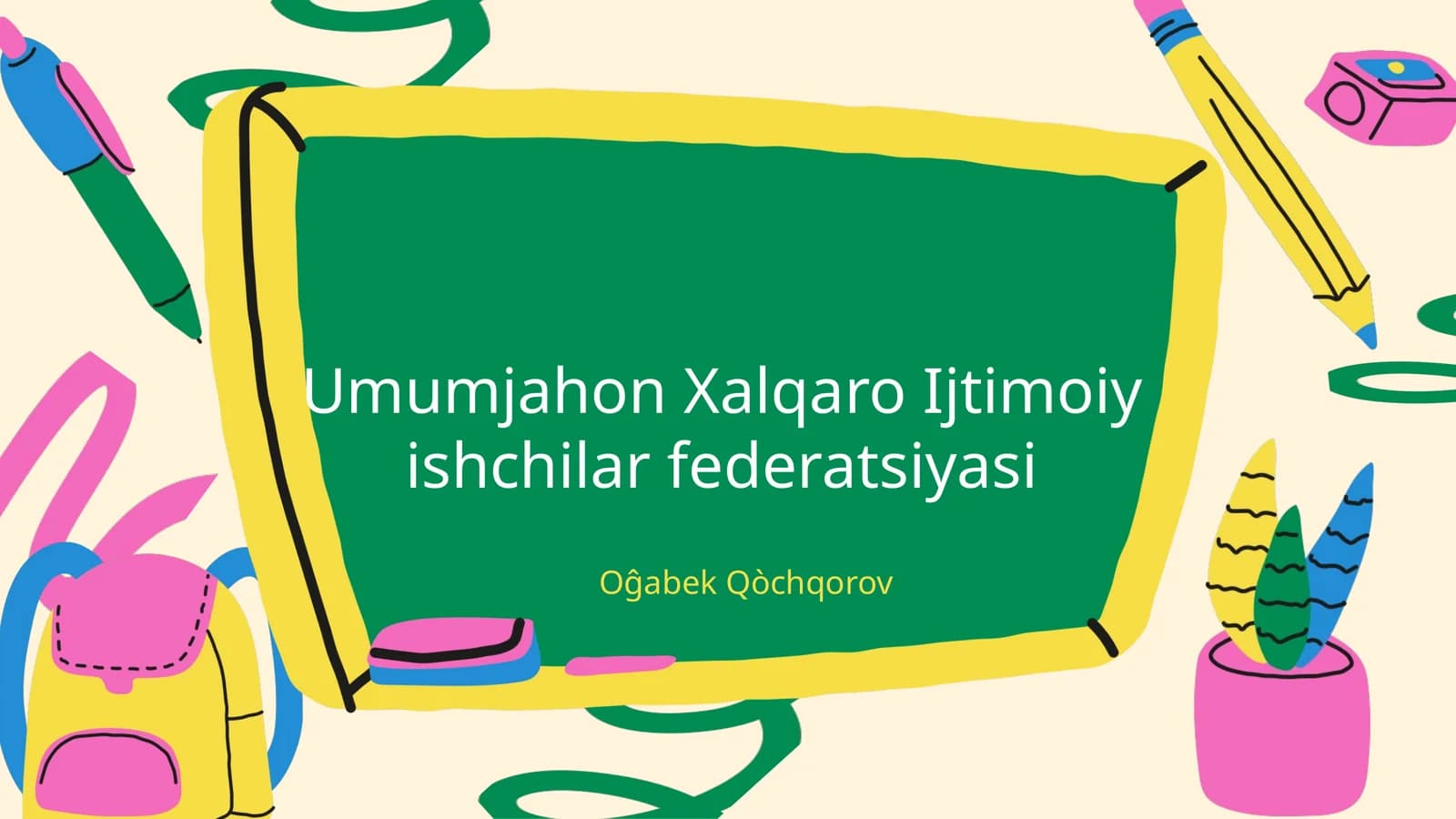 Umumjahon Xalqaro Ijtimoiy ishchilar federatsiyasi