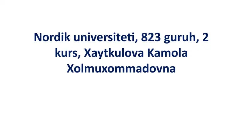 Gomogen va Geterogen Oilalar