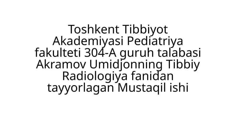 Ultrasonografiya