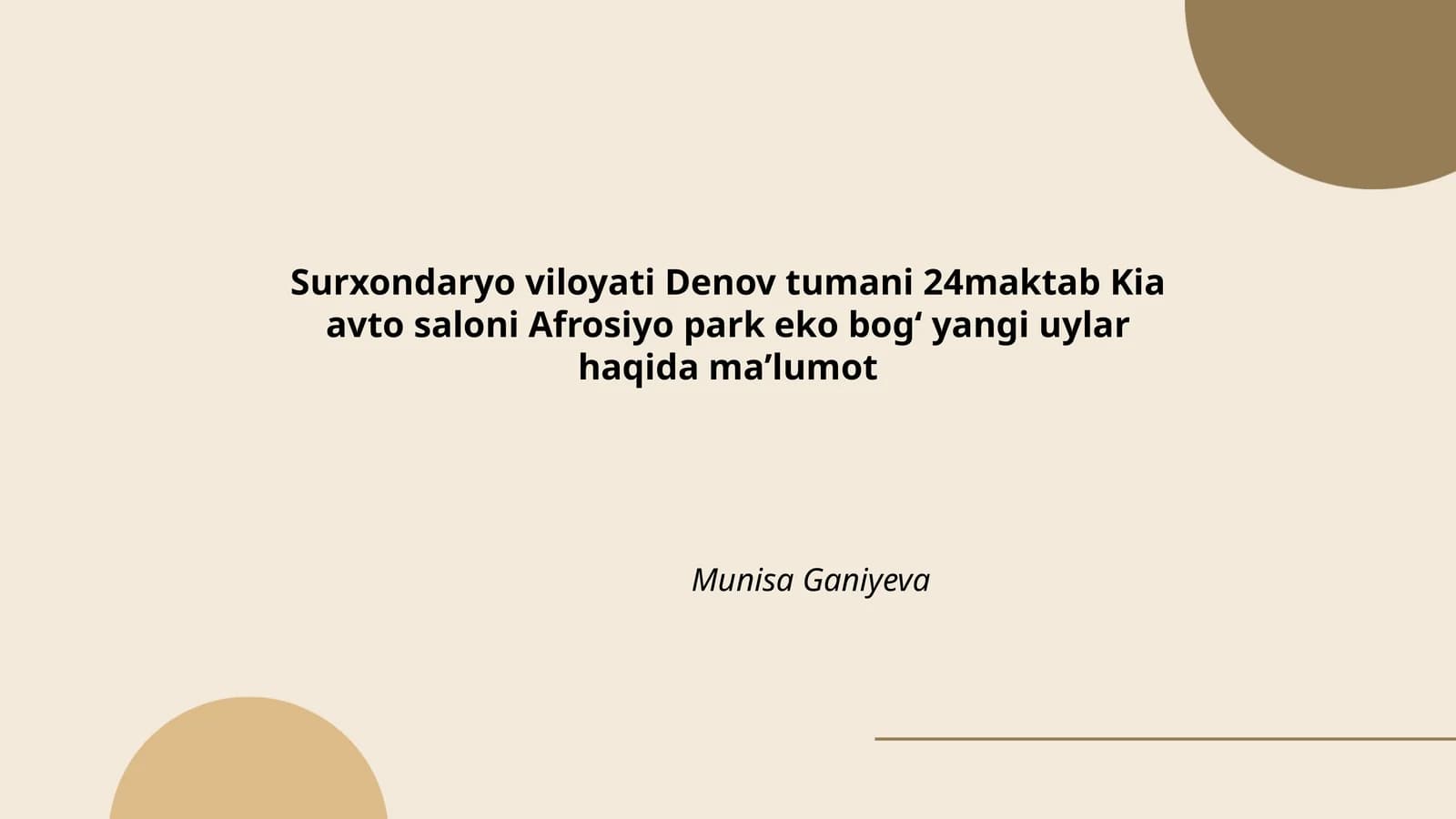 Denov tumani 24-maktab Ta'lim Tizimi