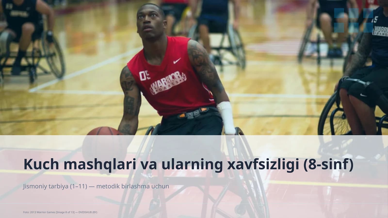 Kuch mashqlari va ularning xavfsizligi (8-sinf)