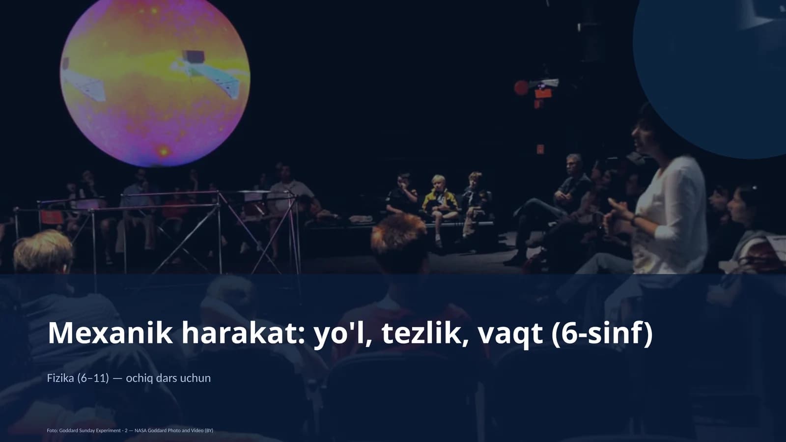 Mexanik harakat: yo'l, tezlik, vaqt (6-sinf)
