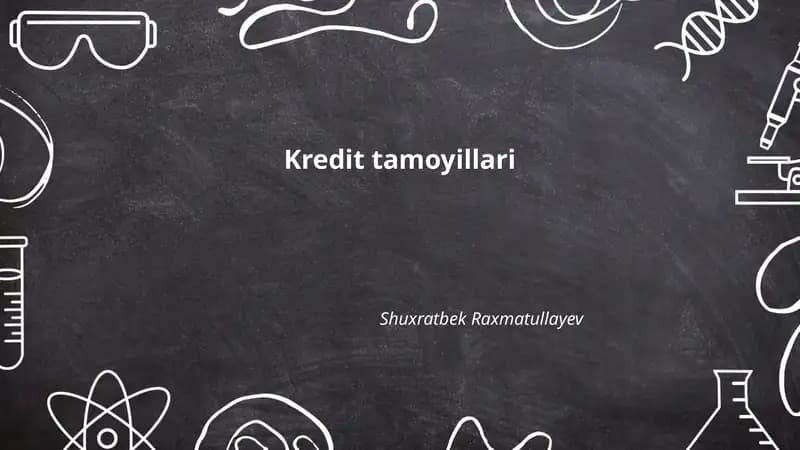 Kredit tamoyillari