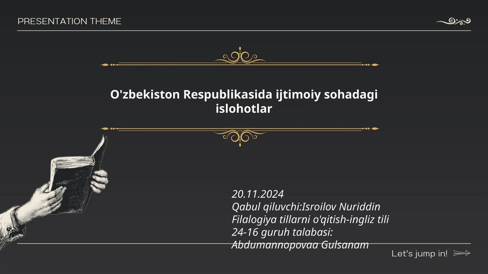 Filalogiya tillarni o'qitish-ingliz tili