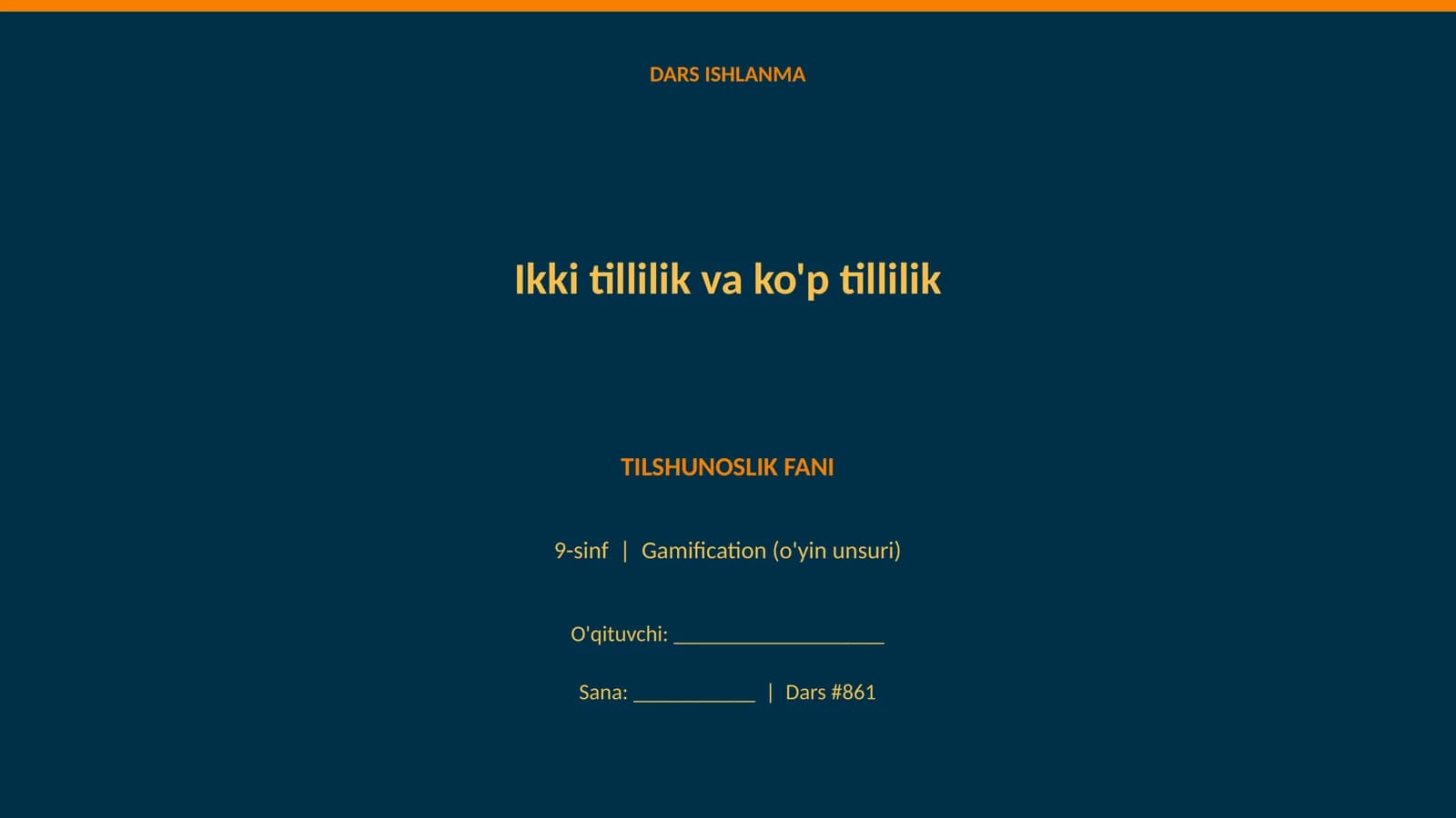 Ikki tillilik va ko'p tillilik