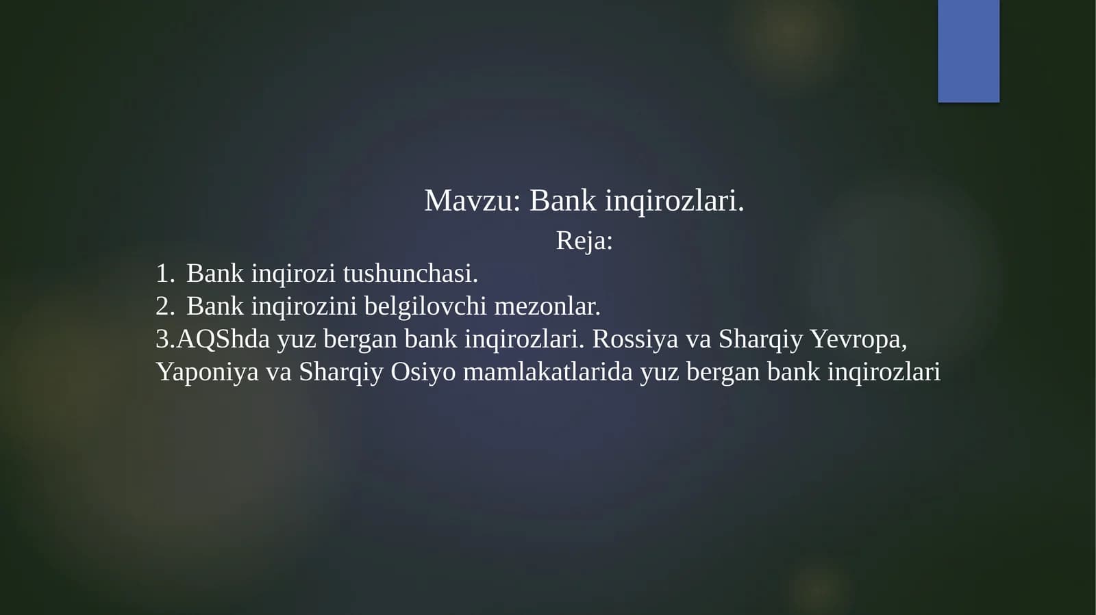 bank inqirozi