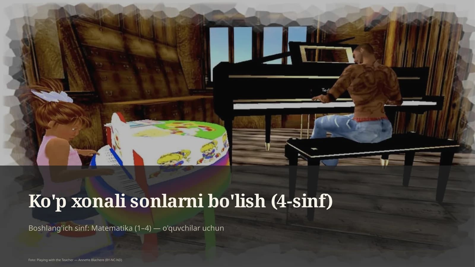 Ko'p xonali sonlarni bo'lish (4-sinf)