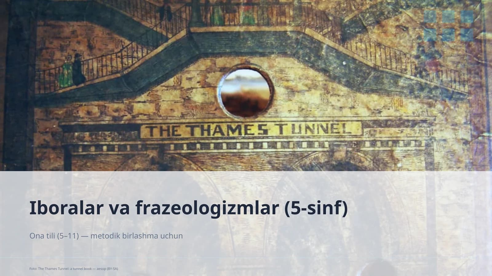 Iboralar va frazeologizmlar (5-sinf)