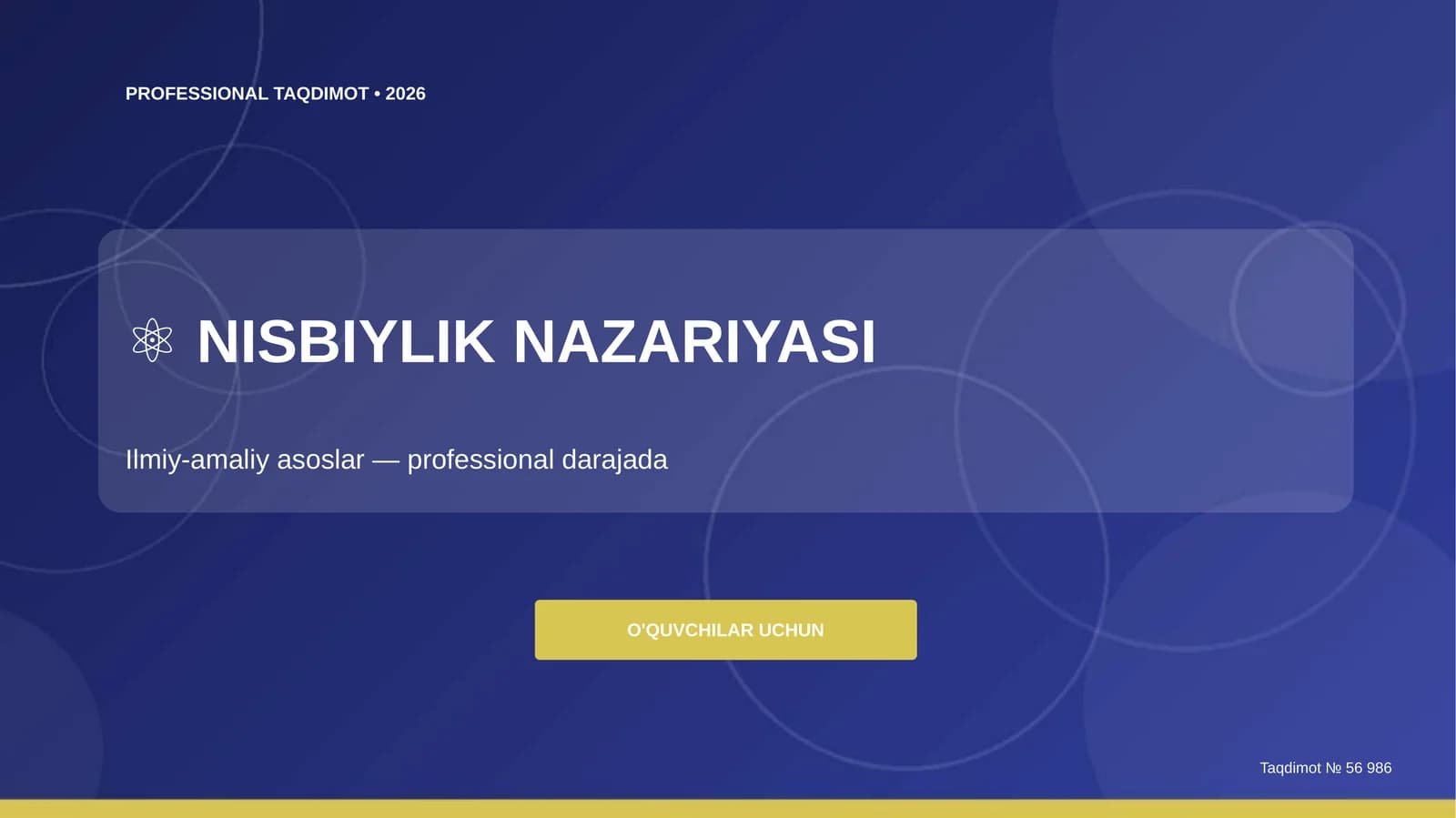 Nisbiylik Nazariyasi