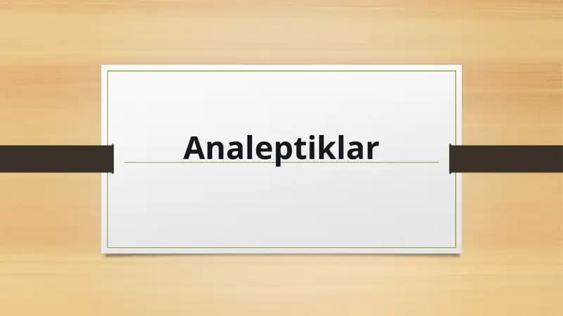 Analeptiklar