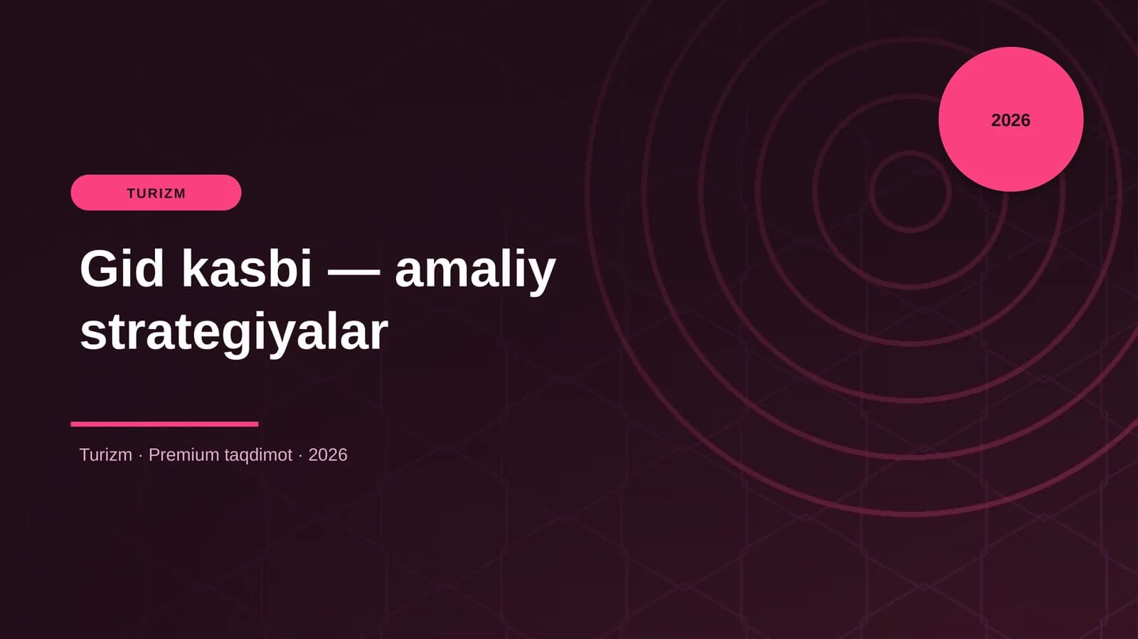Gid kasbi — amaliy strategiyalar