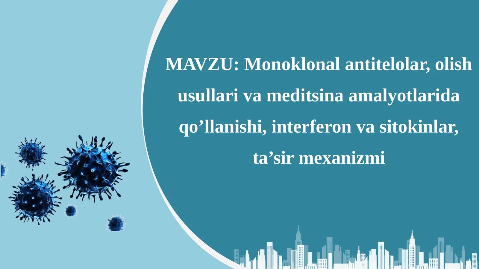 Mikrobiologiyadan mustaqil ish